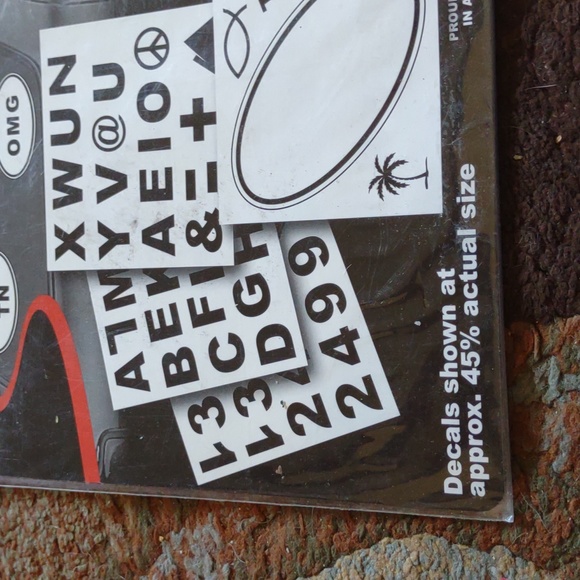 Decaf kitz decals vtg - Picture 2 of 6